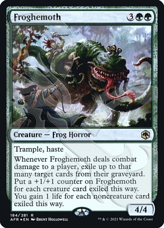 Froghemoth - Foil - Ampersand Promo Unique & Misc Promos Near Mint, English - MT