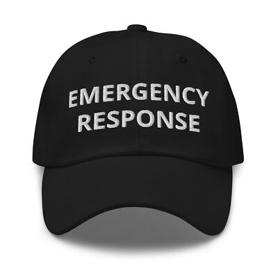 Emergency Response Hat Cap Rescue Aid EMS Disaster Fire Safety Team Responder
