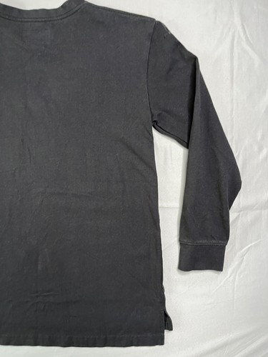 Air Jordan Shirt Youth Large 12-13 Black Colorful Embroidered Logo Long Sleeve - Picture 14 of 14