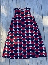 uniqlo x marimekko heart dress kids girls 9 10