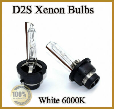 2x D2S Bulbs 35W Hid Xenon White 6000K Low Beam Skoda Fabia I Praktik 2000-2007 
