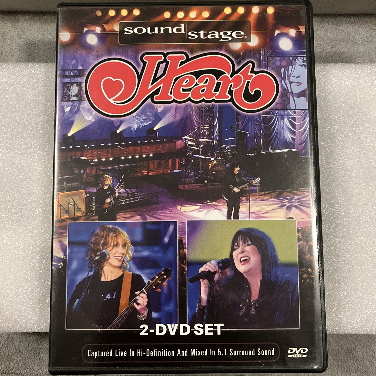 Heart Live (DVD,2008) Soundstage. 2DVD Set. Tested 741952656890 eBay