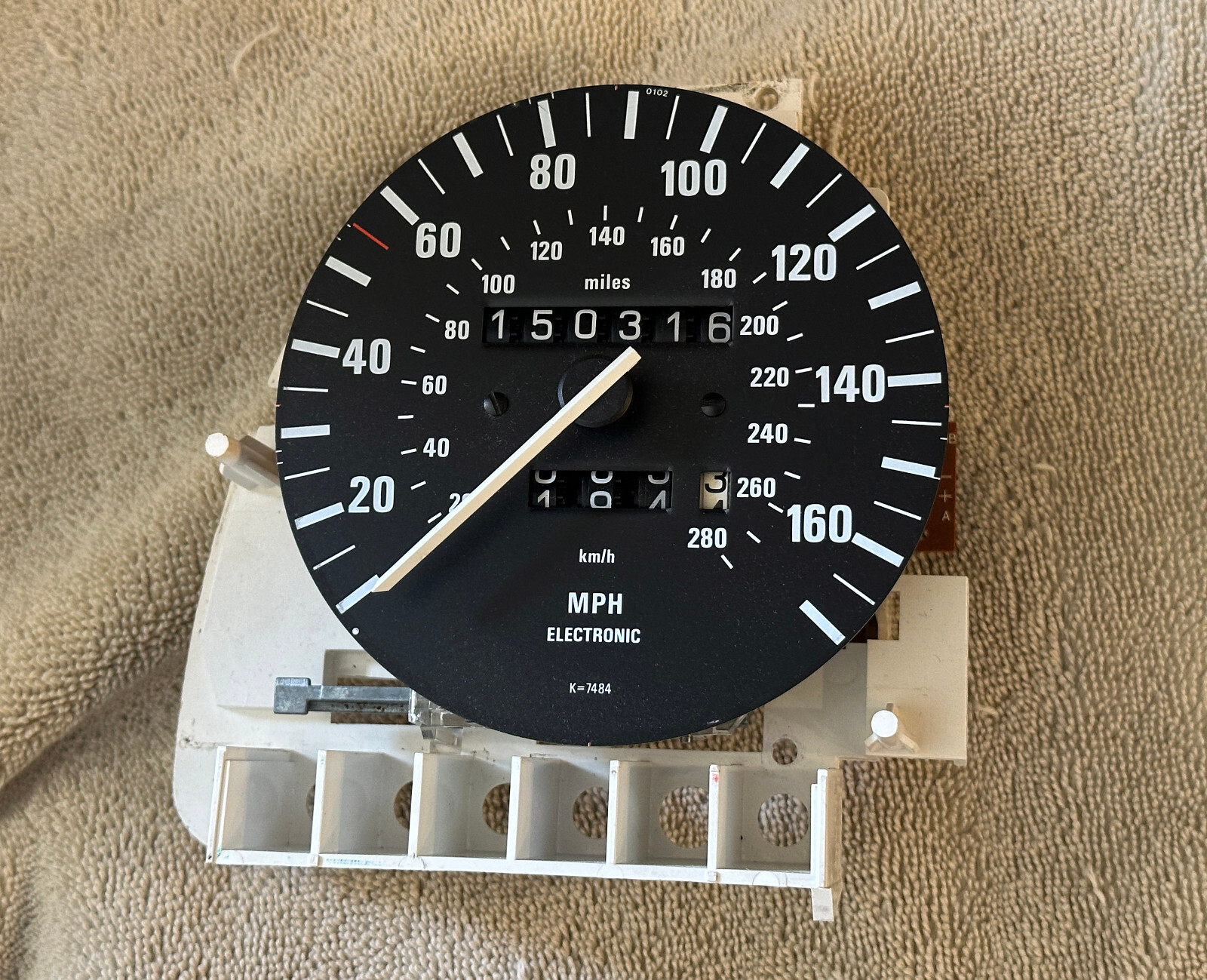 BMW e28 M5 e24 M6 Speedometer 170 mph with new gears Has issues ! eBay