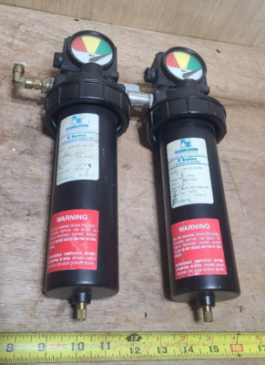 HANKISON INTERNATIONAL Two-Stage Compressed Air Filters for Oil & Particle