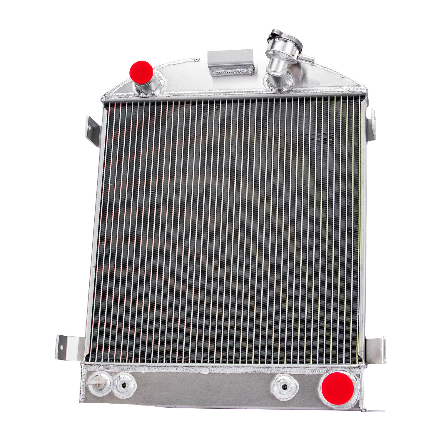 3 Core Aluminum Radiator Fit 1930 1931 1932 Ford Model A Hi-Boy Chevy V8 Engine