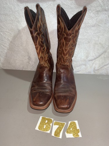LAREDO MENS 10.5 D BROWN WESTERN COWBOY BOOTS 68362 POINTED TOE VINTAGE STYLE
