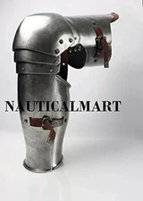 Medieval Arm Guard + Elbow Protection Larp Sca Arm Guard For Cosplay Halloween.