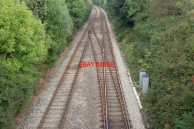 Trailing Crossover PHOTO CLARBESTON ROAD RAILWAY STATION (4) THE TRAILING CROSSOVER IN THE ...