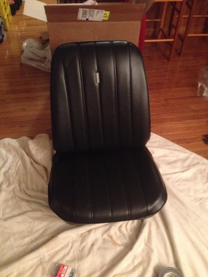 Chevelle 1966 asientos con canastilla negros Foto 4 de 4