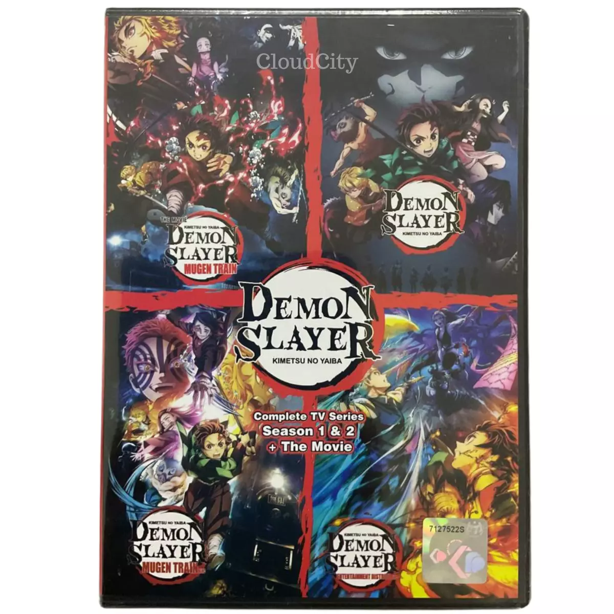 Demon Slayer Kimetsu No Yaiba Mugen Train Arc [ Episodes 1-7 ] (Blu-ray)  NEW