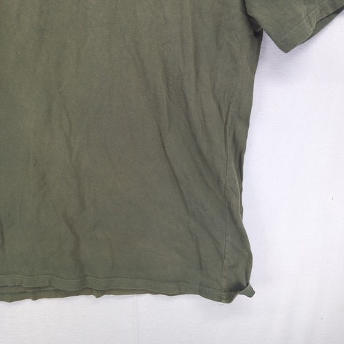Stussy Burly Threads Tee Medium Dark Green Double Sided Short Sleeve Mens Stüssy - Picture 5 of 14