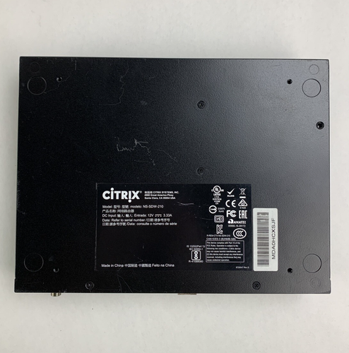 Citrix Systems NS-SDW-210 SD-WAN testé réinitialisation sans antenne sans adaptateur secteur - Photo 10/11