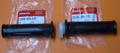 Gasgriff Griffgummi  original Honda CB 125 F , GLR 125 , JC64A, JC74A . 2015-17