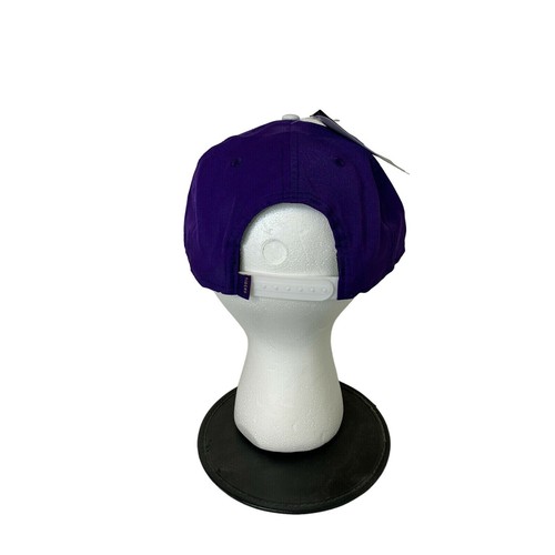 Nike LSU Tigers Purple Crew Adjustable Snap Back Cap Slouch Hat NWT - Picture 4 of 7