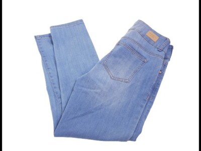 Celebrity Pink Damen Frauen blau Straight Fit Denim Jeans Größe 8/10 UK Regular 