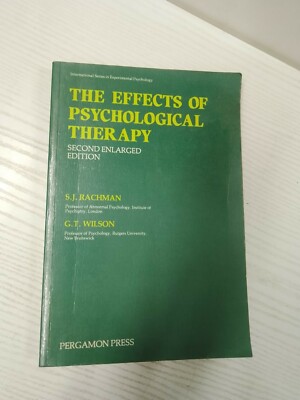 DIE WIRKUNGEN DER PSYCHOLOGISCHEN THERAPIE - RACHMAN WILSON - 1980