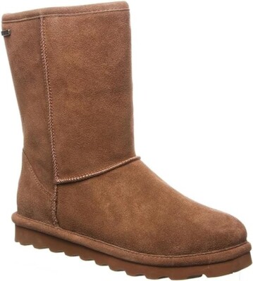 BEARPAW Women's Helen Mid Calf Suede Winter Snow Boots