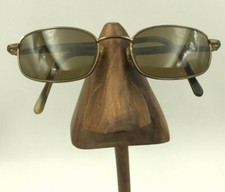 Vintage Timberland T313BRO-Himalayas Gold Oval Sunglasses FRAMES ONLY