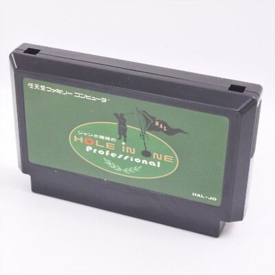HOLE IN ONE Professional Mr Jumbo OZAKI Famicom Nintendo 2111 fc