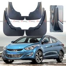 4X Mud Flaps Splash Guard Fender Car Mudguard for Hyundai Elantra Sedan 2011-16