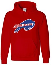 Josh Allen Buffalo Bills "LOGO" HOODIE HOODED SWEATSHIRT