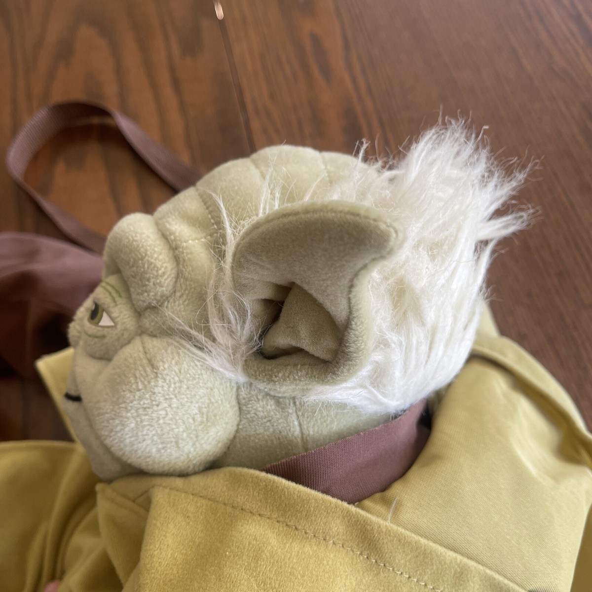 Disney Parks Star Wars Collectible‎ Large Yoda Backpack RARE Disney Park Star Wars Yoda Plush 24 main image 2
