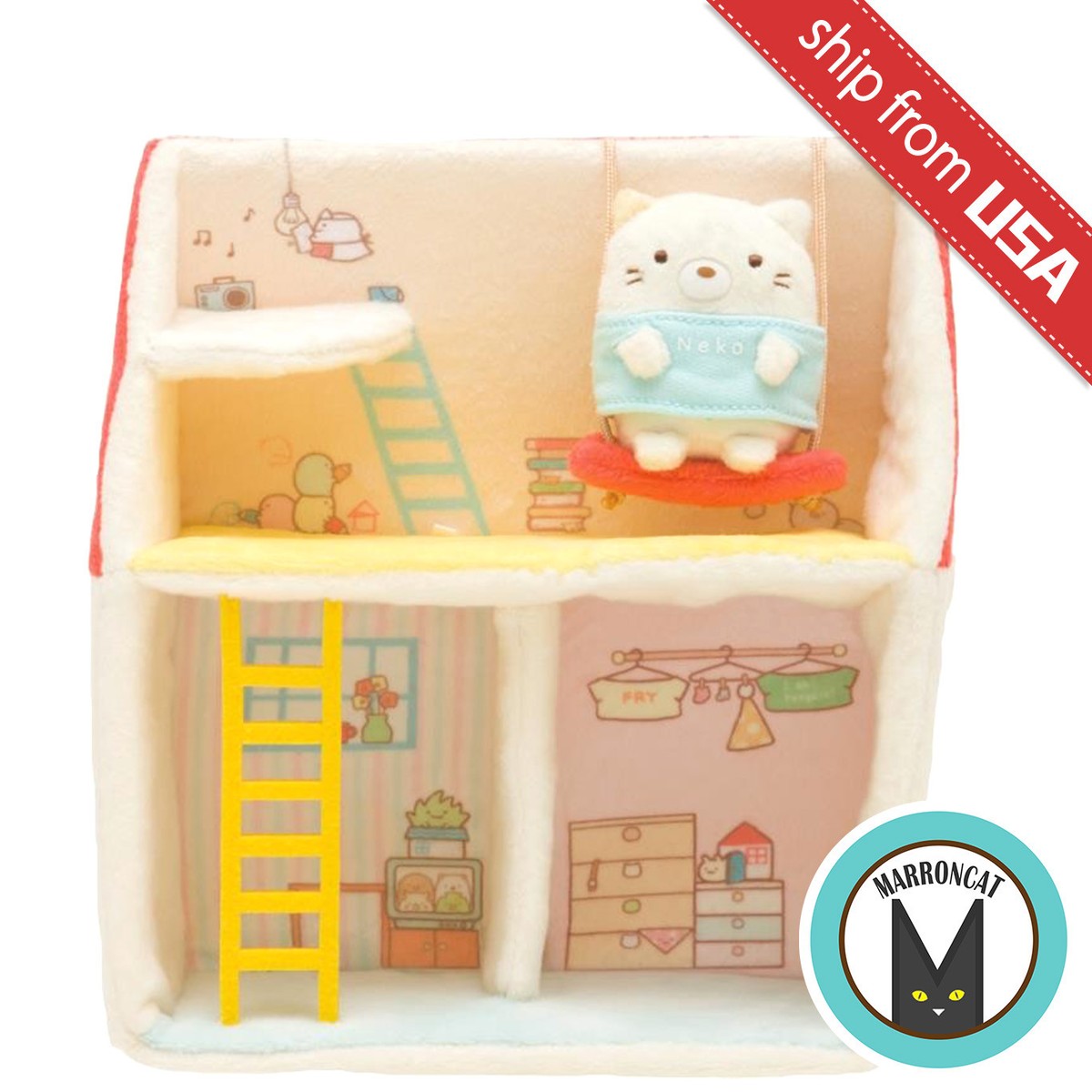 kitty様❾❸ San-X Plush Doll Sumikko Gurashi Collection Sum | PlazaJapan
