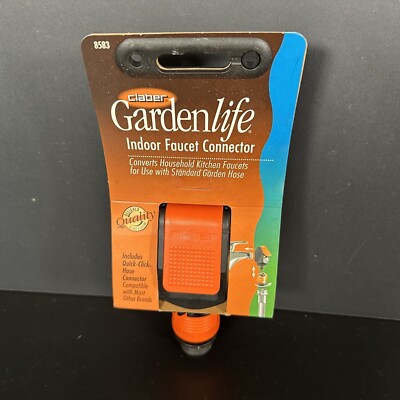Claber Gardenlife INDOOR FAUCET CONNECTOR Model 8583