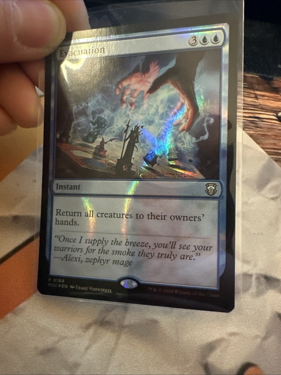MTG Evacuation (Ripple Foil) Commander: Modern Horizons 3 Foil