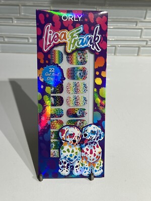 Orly Lisa Frank 20 Nail Wraps Sporty & Dotty