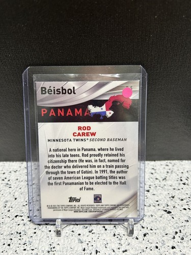2021 Topps Chrome - Beisbol #B-5 Rod Carew - Picture 2 of 2