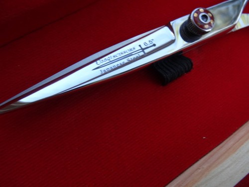 WOODEN BOX_120Days WRNTY_6.5" Hairdressing Hair cutting Scissors/Japanese Steel - Picture 7 of 12