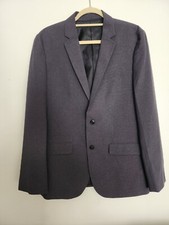 Kenneth Cole Reaction Men's Suit Jacket, Gray, 42 Reg. Pant 34x30 Perry Ellis