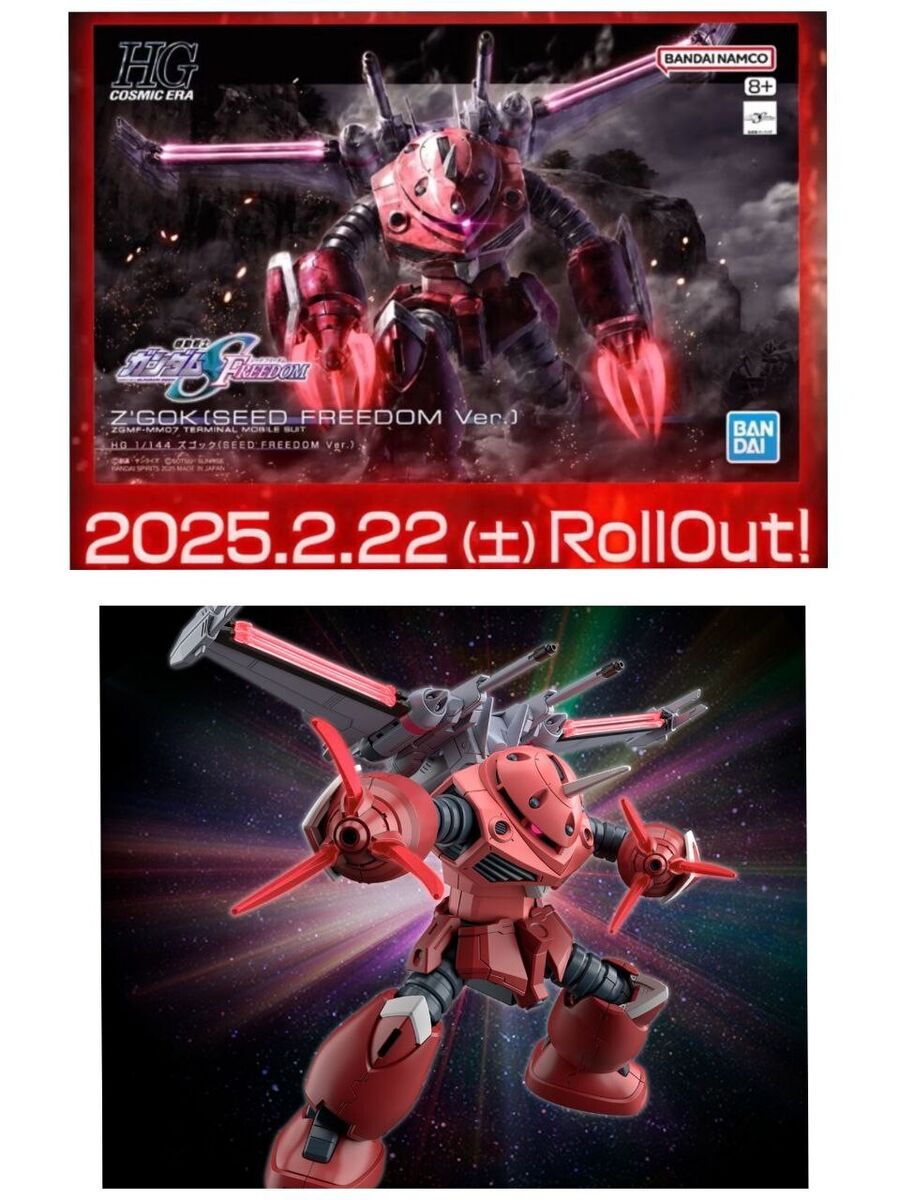 HG 1/144 Z'Gok (SEED FREEDOM Ver.) BANDAI | eBay HG 1/144 Z'Gok (SEED FREEDOM Ver.) BANDAI | eBay