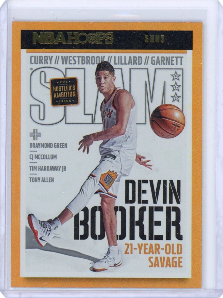 Devin Booker 2021-22 Panini Hoops Slam Holo #213