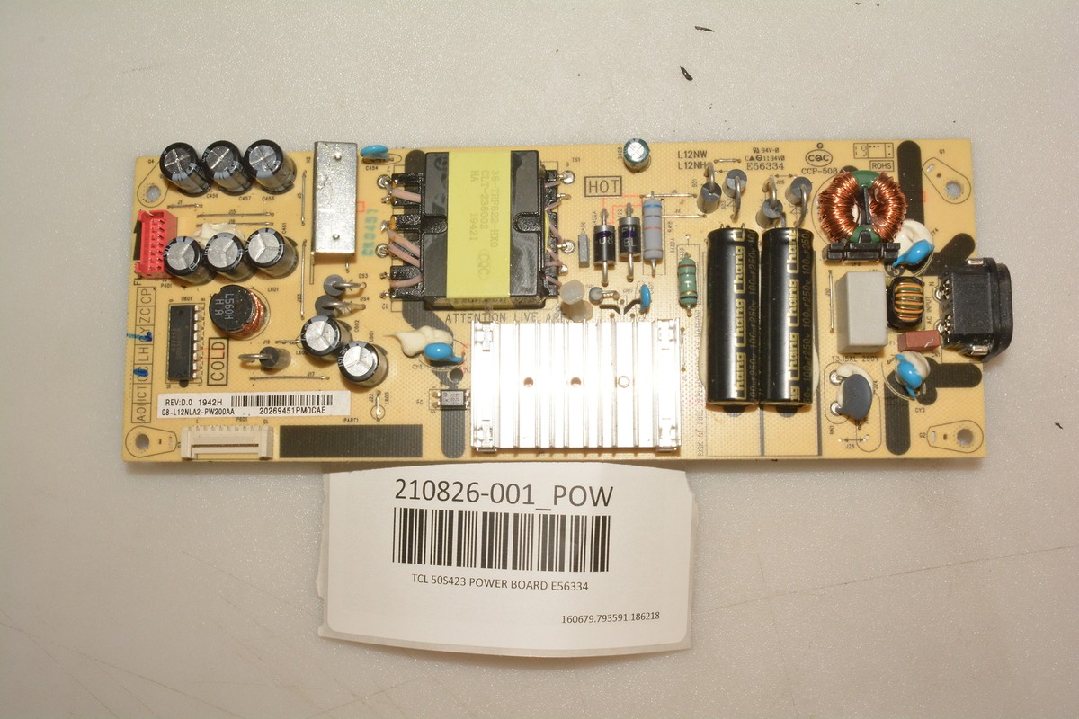 TCL 50S423 POWER BOARD E56334 | eBay