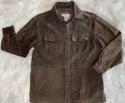 eddie bauer suede jacket