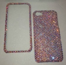 CRISTALLO RARA CUSTODIA AB PER IPHONE 8s 8 PLUS realizzata con elementi SWAROVSKI