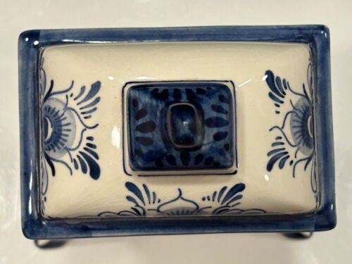 Blue Delft Schoonhoven Holland Clock German Mercedes Quartz Clock/Movements! - Picture 17 of 18