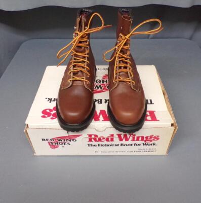 USA RED WING 1212 ROUND SOFT TOE WORK DAILY BOOT MULTIPLE SIZES IN