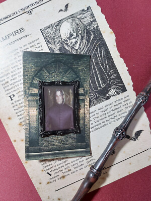 Harry Potter Portrait Pin Severus Snape (The Wizarding Trunk exclusive)