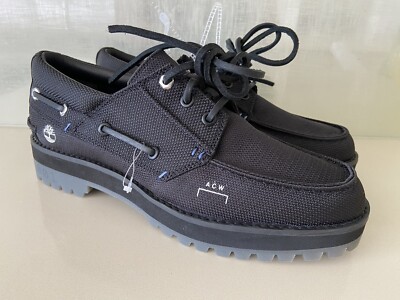 Timberland x A COLD WALL GoreTex Waterproof Boat Shoe 3 Eye Lug Women's 10W