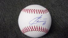 Carter Kieboom Washington Nationals Signed MLB Baseball COA 