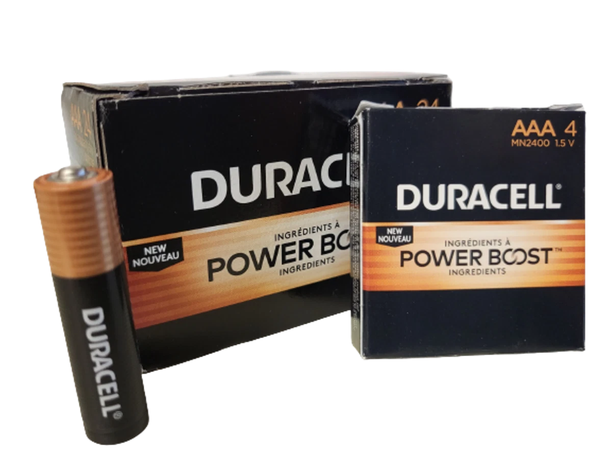 Duracell Coppertop AA Batteries with Power Boost Ingredients, 10 Count Pack  Double A Battery with Long-lasting Power, Alkaline AA Battery for