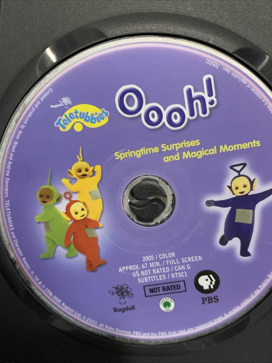 Teletubbies Oooh Dvd 