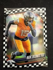 2025 Panini Prizm - Nik Bonitto #230 Black & White Checker Prizm