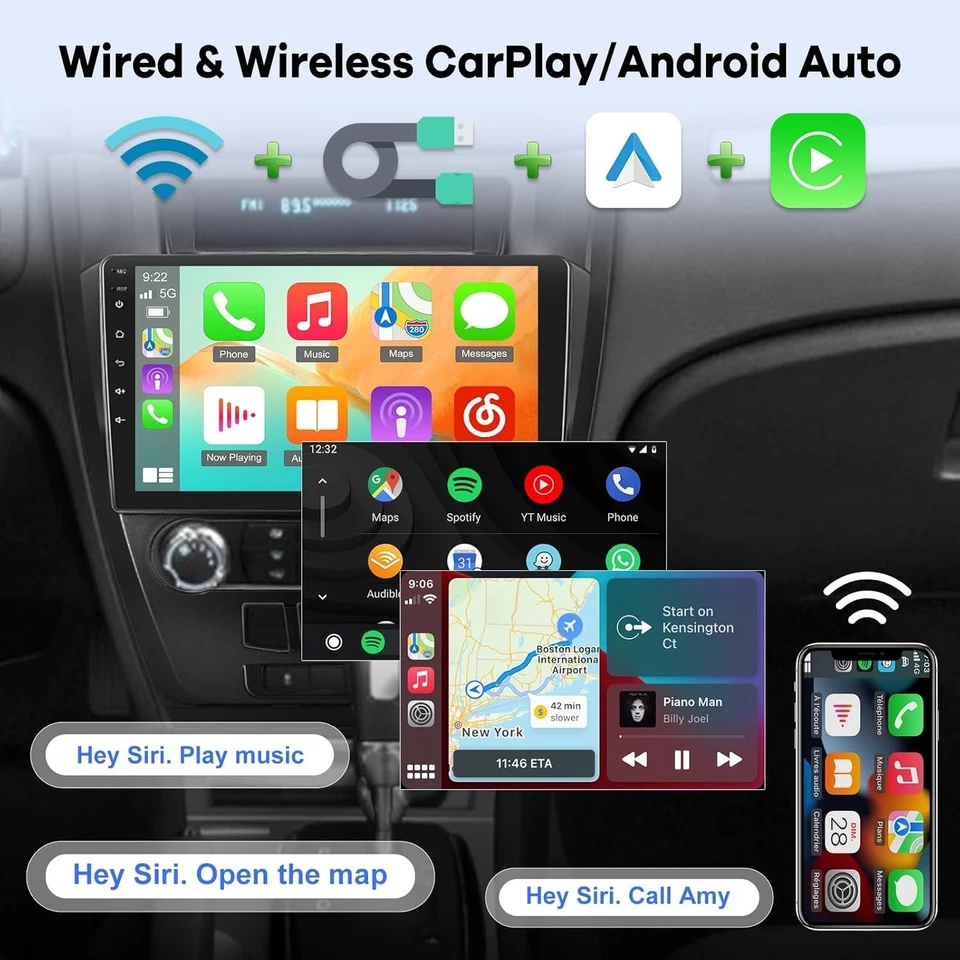 [2G+64G] Car Radio for Ford Fusion Mondeo Mustang 2009-2012, 10.1 inch...  - Image 4 of 4