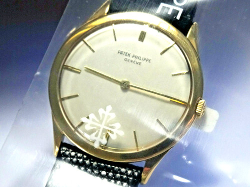 1958 PATEK PHILIPPE Calatrava Watch 2589 Unworn Since Overhaul at Patek in 2021