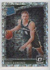 2018 Donruss Optic Rated Rookie Fast Break Holo Prizm Donte DiVincenzo #164 0n17