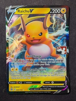 Raichu V - 045/172 Play Stamp - Preispaket Serie (Pokemon) NM